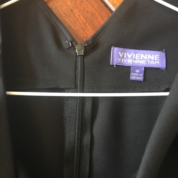 VIVIENNE TAM FITTED  LBD BODYCON DRESS. 10 - Picture 6 of 8